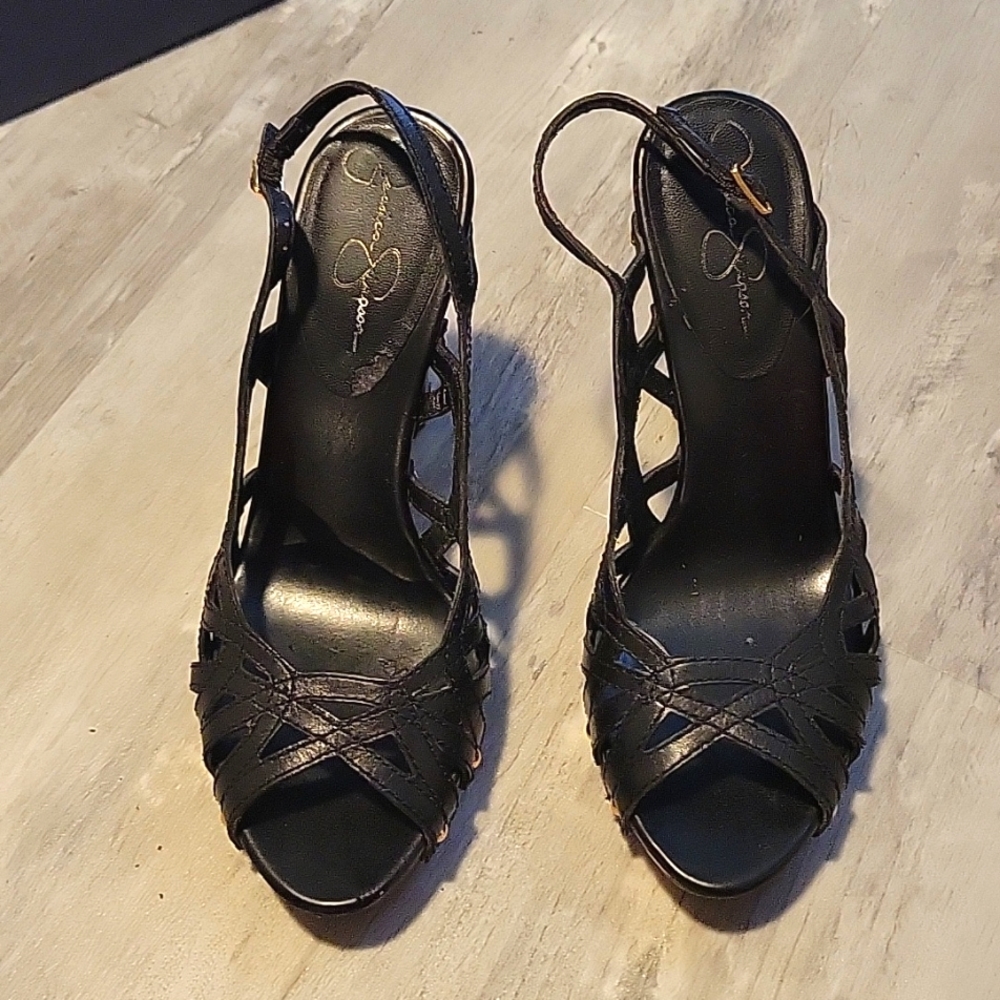 Jessica Simpson high heels